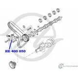Ролик натяжителя ремня ГРМ HANSE 1422499747 DP LJRF HE 400 050 ZS3JK - Изображение 2
