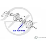Ступица заднего колеса, с подшипником HANSE 1422499750 E 82KQ QLF3RPI HH 400 006 - Изображение 2