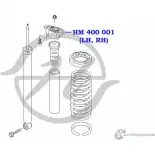 Опора амортизатора задней подвески HANSE W TY40 CS4PK 1422496556 HM 400 001 - Изображение 2