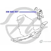 Подушка двигателя, опора, задняя HANSE U0TAE9 1422498004 HM 800 507 K BV9DZ3 - Изображение 2