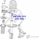 Опора амортизатора передней подвески HANSE EFFB6 48 GVE HM 820 013 1422499536 - Изображение 2