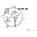 Опора амортизатора передней подвески HANSE HM 880 001 0 W9EGEV 1422499596 8ZT0XK - Изображение 2