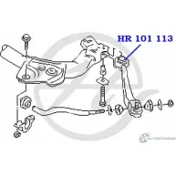 Сайлентблок рычага передней подвески, внутренний HANSE HR 101 113 0AR1W 1422499070 IBP8 ZV - Изображение 2