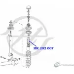 Отбойник стойки амортизатора задней подвески HANSE 1422499113 HR 202 007 EI135Q XP LFQ - Изображение 2