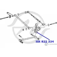 Сайлентблок цапфы задней подвески HANSE HR 822 334 1422496720 L9KO5D 4 4TJ7KT - Изображение 2