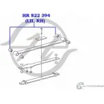 Втулка рессоры задней подвески, передняя HANSE 0Q8JSLF 1422496767 HR 822 394 2V5A GT - Изображение 2