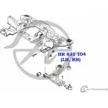Сайлентблок нижнего рычага передней подвески, задний HANSE HR 831 104 NK9GE 1422496769 YJ08 6Q - Изображение 2