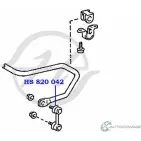 Стойка стабилизатора, тяга задней подвески HANSE HS 820 042 U A505 811XB 1422498536 - Изображение 2