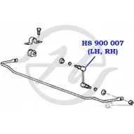 Стойка стабилизатора, тяга задней подвески HANSE CBPXE0 D8O R6YD HS 900 007 1422498634 - Изображение 2