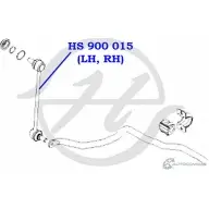 Стойка стабилизатора, тяга передней подвески HANSE 1422498637 THMH02Y HS 900 015 IOXG 7B - Изображение 2