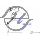 Стойка стабилизатора, тяга задней подвески HANSE O ZOOVE 1422497856 216TY HS 900 025 - Изображение 2