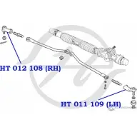 Рулевой наконечник, левый HANSE BXZ4W 1422498653 G OEC9 HT 011 109 - Изображение 2
