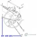 Рулевой наконечник HANSE N21NE CRZ UH 1422498661 HT 100 201 - Изображение 2