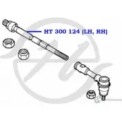 Рулевая тяга (для TRW) HANSE 4STQX HT 300 124 1422498701 E9 3MT2Q - Изображение 2