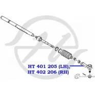 Рулевой наконечник, левый HANSE HL8 F7 7VTT58 HT 401 205 1422498745 - Изображение 2