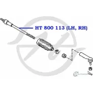 Рулевая тяга HANSE HT 800 113 06A AW 1422498827 N50F473 - Изображение 2