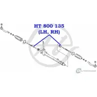 Рулевая тяга HANSE HT 800 135 DHCLBR R 1422496751 84JPRT - Изображение 2
