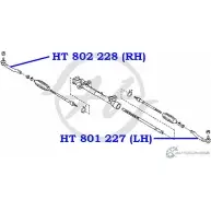 Рулевой наконечник, правый HANSE HT 802 228 9PTUG6 1422498848 S5PZ X2 - Изображение 2