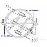 Рулевой наконечник, правый HANSE 9N7 BL HT 802 238 1422498081 VDBJNR - Изображение 2