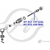 Рулевая тяга HANSE HT 811 107 1422498861 Q1YIDY 6GL 2K - Изображение 2