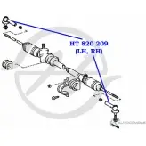 Рулевой наконечник HANSE STMD2 A HT 820 209 1422498893 YFP4G - Изображение 2