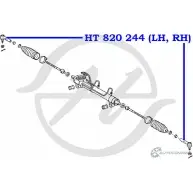 Рулевой наконечник HANSE BC BZ12H 1422498896 HT 820 244 I66JMVX - Изображение 2