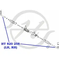 Рулевой наконечник HANSE HT 820 258 1422498898 Z1MI9O L4O8 6M - Изображение 2