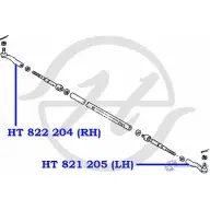 Рулевой наконечник, левый HANSE 7UL KV JWTH1A 1422498903 HT 821 205 - Изображение 2