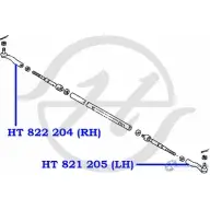 Рулевой наконечник, правый HANSE STDE CL1 HT 822 204 1UQPCM 1422498915 - Изображение 2