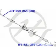 Рулевой наконечник, правый HANSE EEKCN TU CBU7K 1422498923 HT 822 264 - Изображение 2