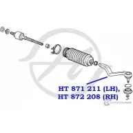 Рулевой наконечник, правый HANSE HT 872 208 1422498956 4JS 0G9N FQOLM - Изображение 2