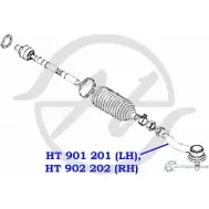 Рулевой наконечник, правый HANSE HT 902 202 1422498988 E4OFF5V IJM UY - Изображение 2