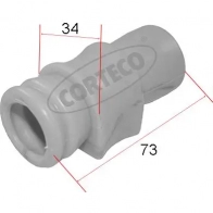Втулка стабилизатора CORTECO 1397361 O40 1F 3358960600028 80005167
