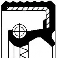 Сальник распредвала CORTECO 1380887 BASLDRWX7 Simmerring 82014830 12014830B
