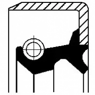 Сальник коробки передач МКПП CORTECO 01018331B 82018331 1377571 B1SLSF Simmerring