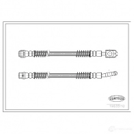 Тормозной шланг CORTECO 3358960363961 Volkswagen Touareg 19035110 3 G4O13K