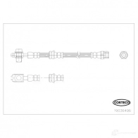 Тормозной шланг CORTECO 3358960549679 EHB KF Audi Q3 (8UB, G) 1 Кроссовер 2.0 Tdi 184 л.с. 2015 – 2018 19036496