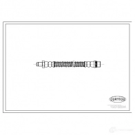 Тормозной шланг CORTECO 3K5Z 0W Citroen Saxo 1 (S0, S1) Хэтчбек 1.6 101 л.с. 2001 – 2004 3358960188946 19018894