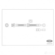 Тормозной шланг CORTECO EZTQ 3GI Hyundai Tucson (JM) 1 Кроссовер 2.0 CRDi 150 л.с. 2009 – 2010 3358960531674 49392945