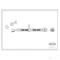 Тормозной шланг CORTECO Honda Edix 19035121 3358960364074 CKX 8LH