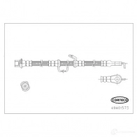 Тормозной шланг CORTECO 49401573 3358960665362 1215491353 66L5EH 2