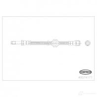 Тормозной шланг CORTECO 49374177 T0 T7KN 3358960356741 Mercedes Viano