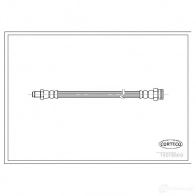 Тормозной шланг CORTECO PRADM1 5 Renault Espace (JS63) 2 Минивэн 2.2 (J/S637. J63G) 108 л.с. 1991 – 1996 19018669 3358960186690