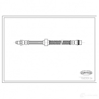 Тормозной шланг CORTECO Citroen Xsara 1 (N1) Хэтчбек 2.0 HDi 90 90 л.с. 1999 – 2005 19030134 0J BNTC 3358960083999