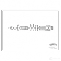 Тормозной шланг CORTECO 19025841 Citroen Jumper 2 (244) Кабина с шасси 3358960258410 TM X7AJ