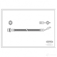 Тормозной шланг CORTECO 3358960205506 19033577 Toyota Avensis (T250) 2 Хэтчбек 2.4 (AZT251) 170 л.с. 2003 – 2008 DDMZTY 5