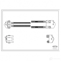 Тормозной шланг CORTECO 3358960096074 Ford Transit PENYZ 5 19032831