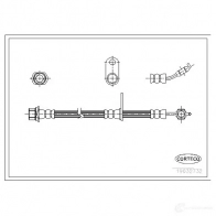 Тормозной шланг CORTECO Toyota RAV4 (XA10) 1 1994 – 2000 19032732 3358960095138 1G2 T7E