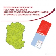 Прокладки двигателя CORTECO Ford Mondeo 4 (CA2, BA7) Универсал 1.6 Ti 125 л.с. 2007 – 2010 HI7H4 F 83403787