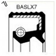 Уплотнительное кольцо CORTECO 82036967 12036967B BASLX7 Simmerring 1381523